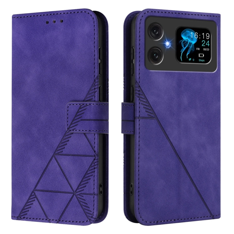 For Cubot A20 Crossbody 3D Embossed Flip Leather Phone Case