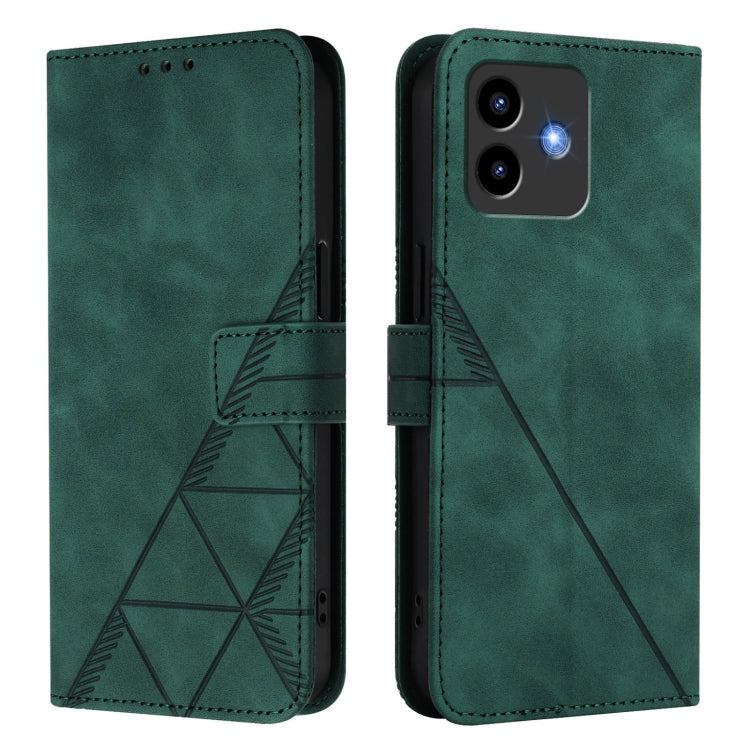 For Cubot Note 40 Crossbody 3D Embossed Flip Leather Phone Case