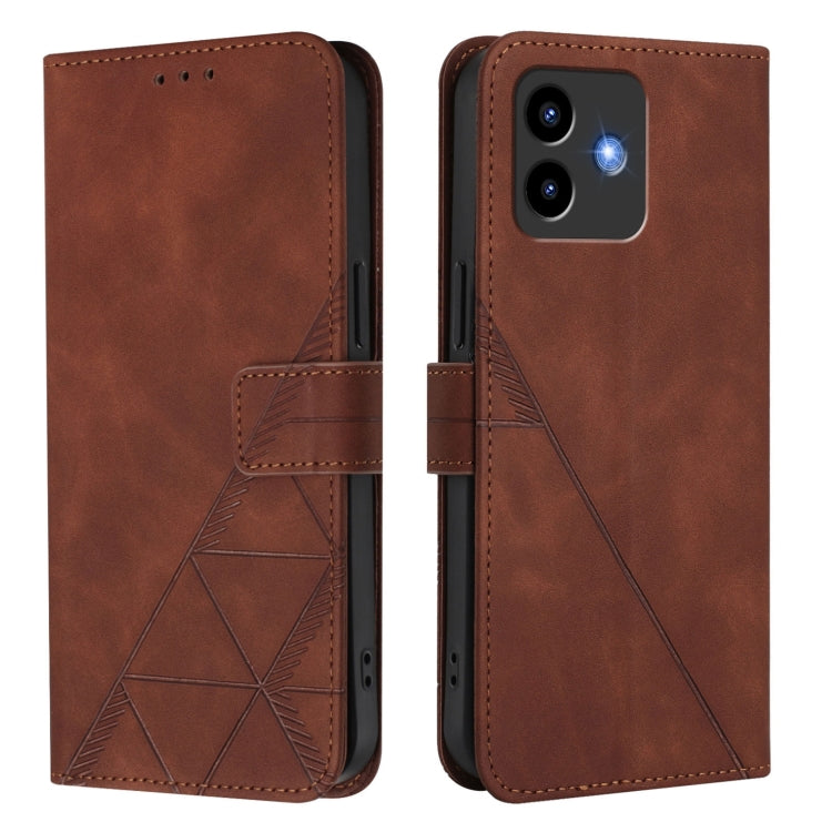 For Cubot Note 40 Crossbody 3D Embossed Flip Leather Phone Case