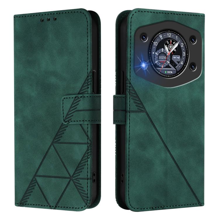 For Cubot A30 Crossbody 3D Embossed Flip Leather Phone Case