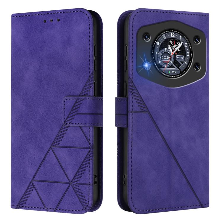 For Cubot A30 Crossbody 3D Embossed Flip Leather Phone Case