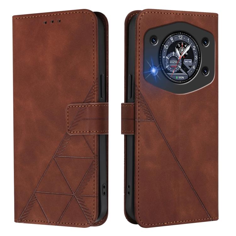 For Cubot A30 Crossbody 3D Embossed Flip Leather Phone Case