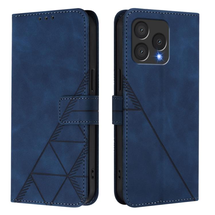For Cubot A40 Crossbody 3D Embossed Flip Leather Phone Case