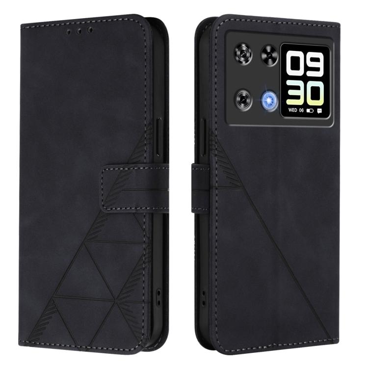 For Cubot P90 Crossbody 3D Embossed Flip Leather Phone Case
