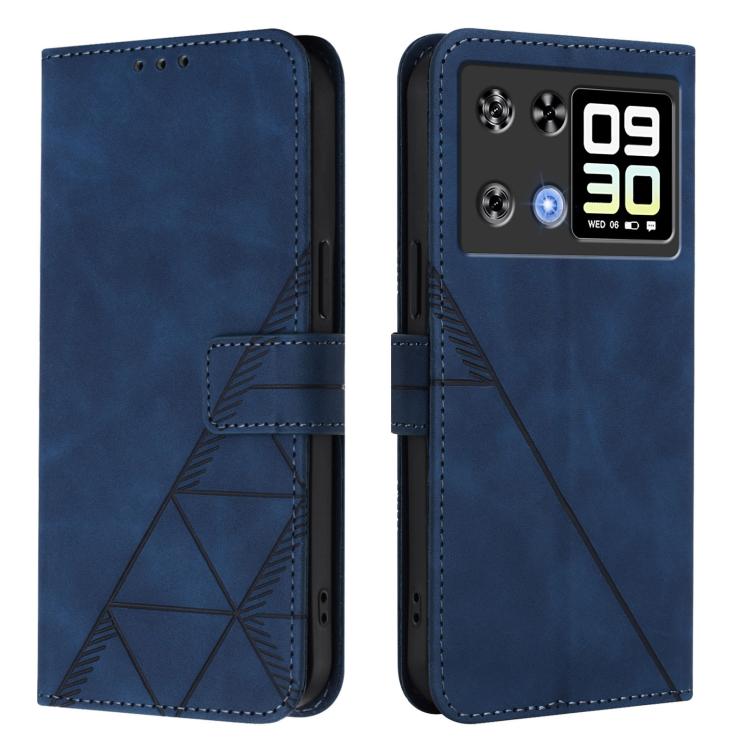 For Cubot P90 Crossbody 3D Embossed Flip Leather Phone Case