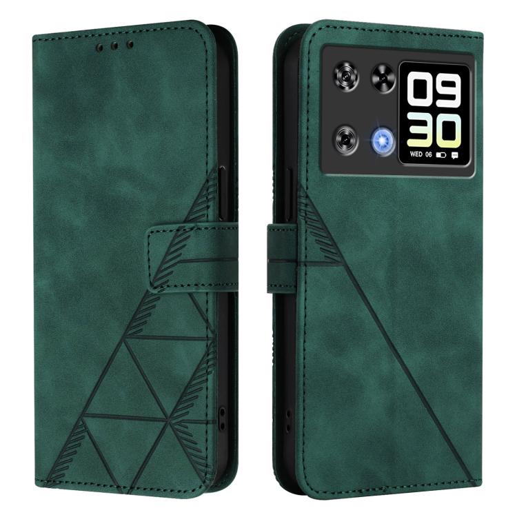 For Cubot P90 Crossbody 3D Embossed Flip Leather Phone Case