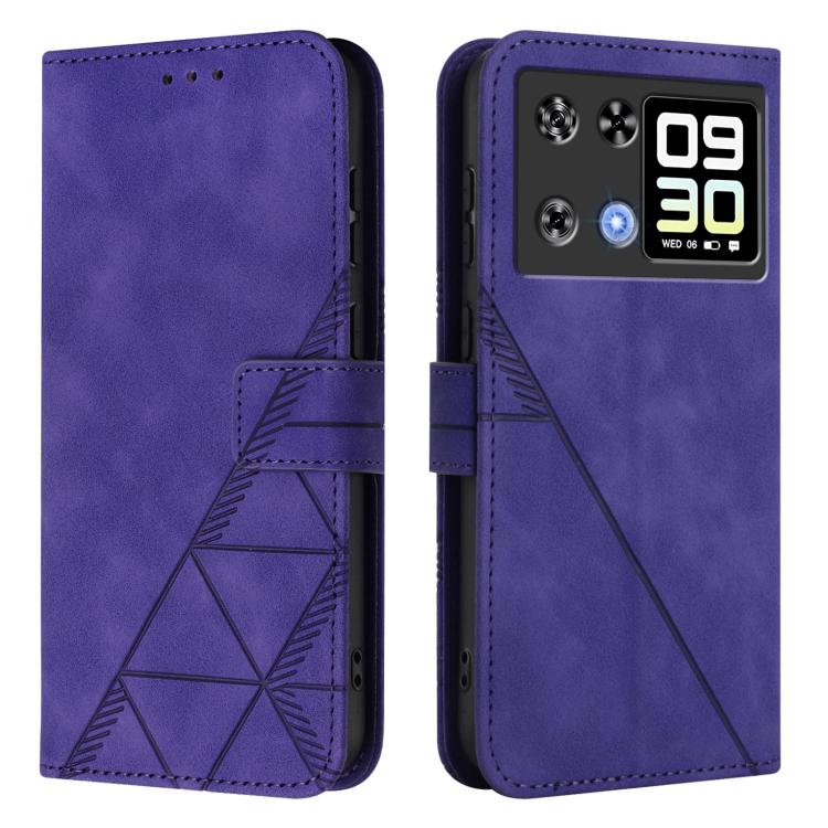 For Cubot P90 Crossbody 3D Embossed Flip Leather Phone Case
