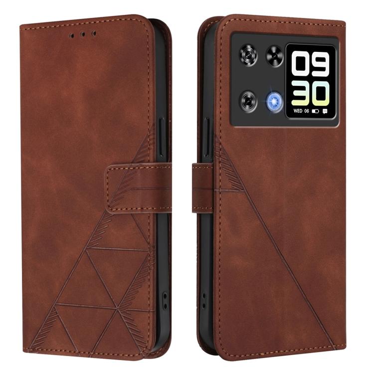 For Cubot P90 Crossbody 3D Embossed Flip Leather Phone Case