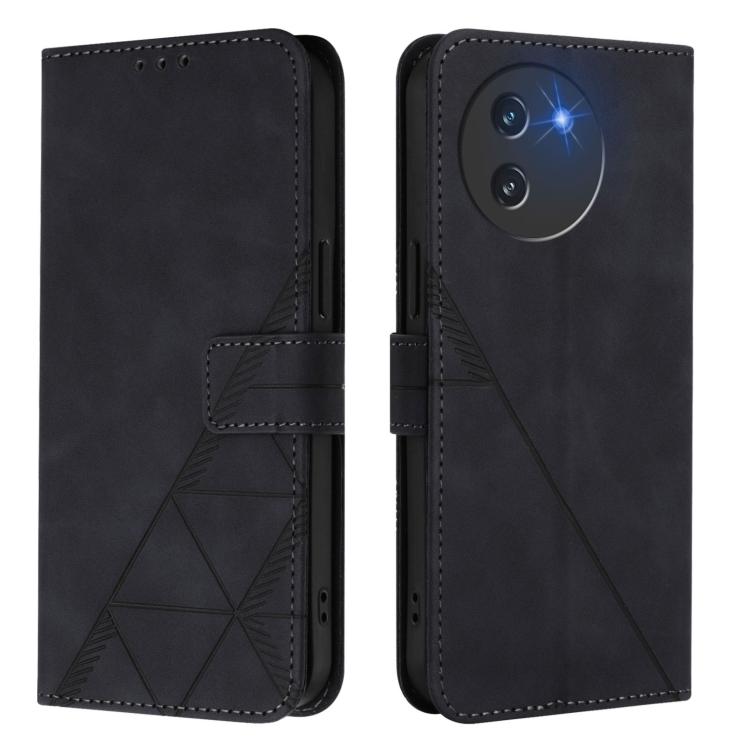 For Doogee Note 59 / Note 59 Pro Crossbody 3D Embossed Flip Leather Phone Case