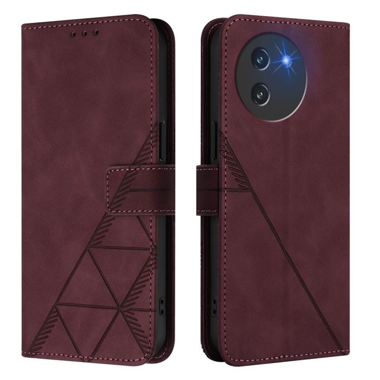 For Doogee Note 59 / Note 59 Pro Crossbody 3D Embossed Flip Leather Phone Case