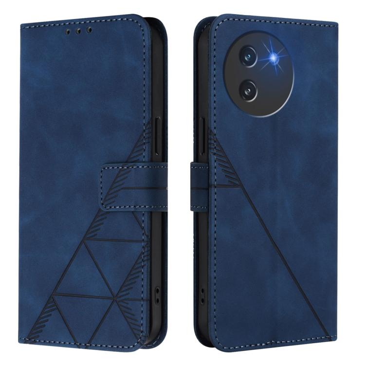 For Doogee Note 59 / Note 59 Pro Crossbody 3D Embossed Flip Leather Phone Case