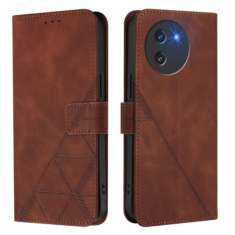 For Doogee Note 59 / Note 59 Pro Crossbody 3D Embossed Flip Leather Phone Case
