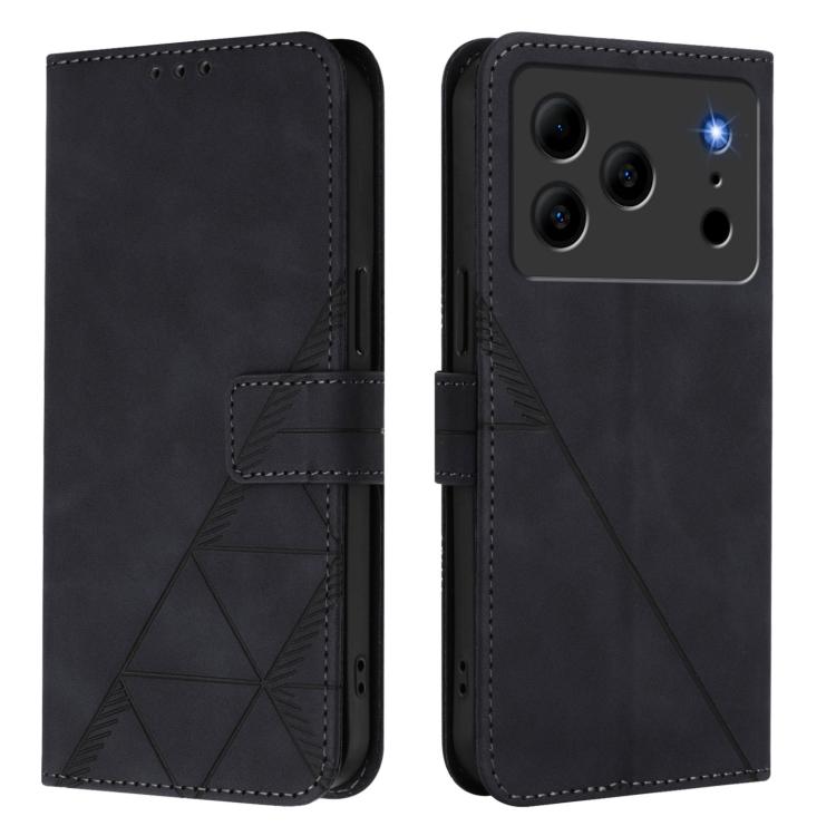 For Doogee Note 56 / Note 56 Pro Crossbody 3D Embossed Flip Leather Phone Case