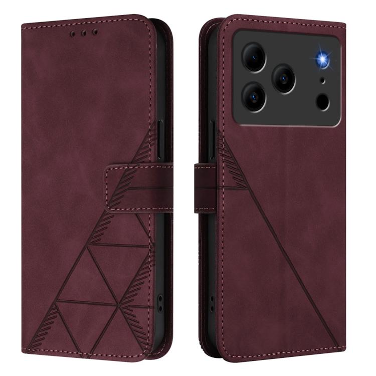 For Doogee Note 56 / Note 56 Pro Crossbody 3D Embossed Flip Leather Phone Case