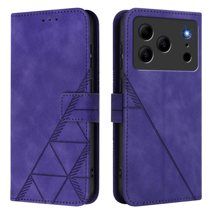For Doogee Note 56 / Note 56 Pro Crossbody 3D Embossed Flip Leather Phone Case