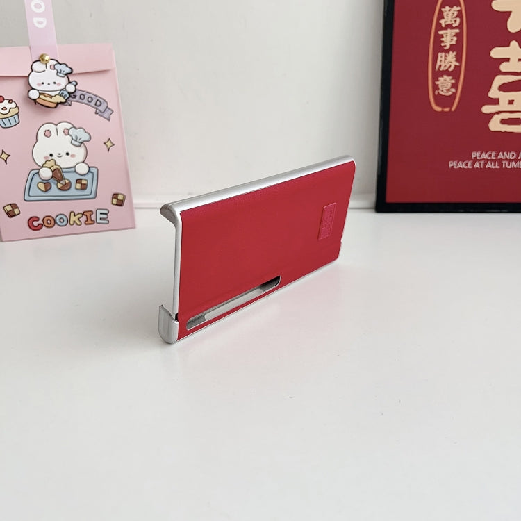 For Huawei Mate Xs 2 Skin Fee Litchi Pattern Protective Phone Case - Red