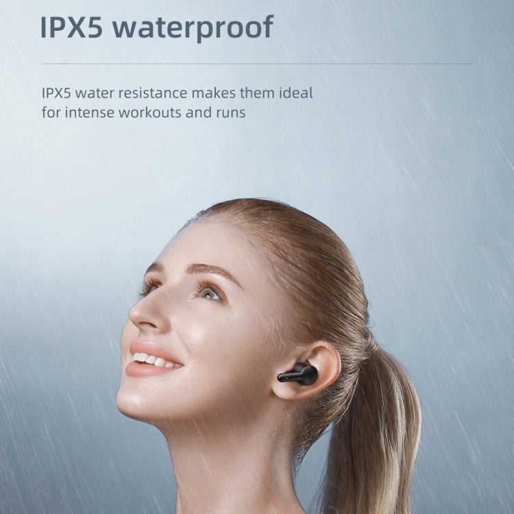 JOYROOM JR-TA1 Bluetooth 5.0 ANC TWS Active Noise Cancelling Wireless Bluetooth Earphone with Charging Box(Black)