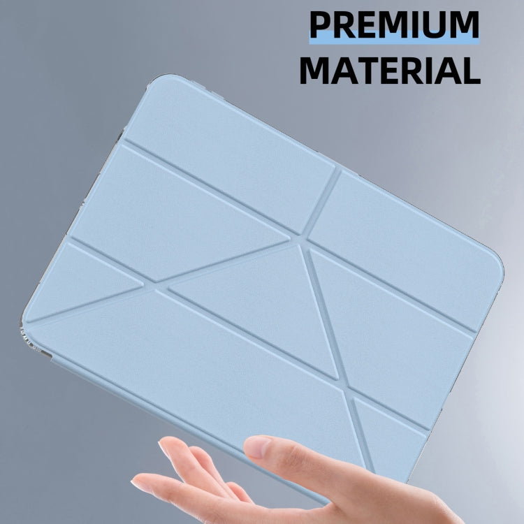 For iPad Pro 11 2025 / 2024 mutural Y-Shape Deformation Leather Tablet Case