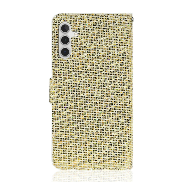 For Samsung Galaxy S23 FE 5G Glitter Powder Filp Leather Phone Case
