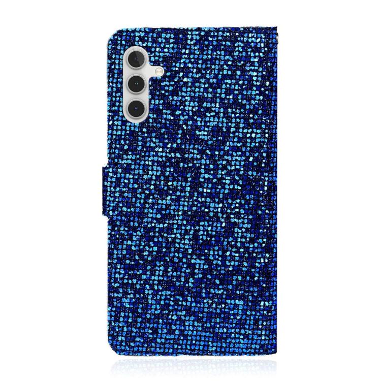 For Samsung Galaxy S25 FE 5G Glitter Powder Filp Leather Phone Case