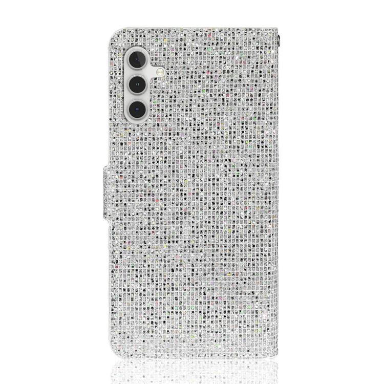 For Samsung Galaxy S26 5G Glitter Powder Filp Leather Phone Case