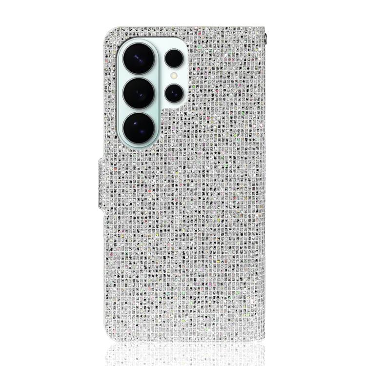 For Samsung Galaxy S26 Ultra 5G Glitter Powder Filp Leather Phone Case