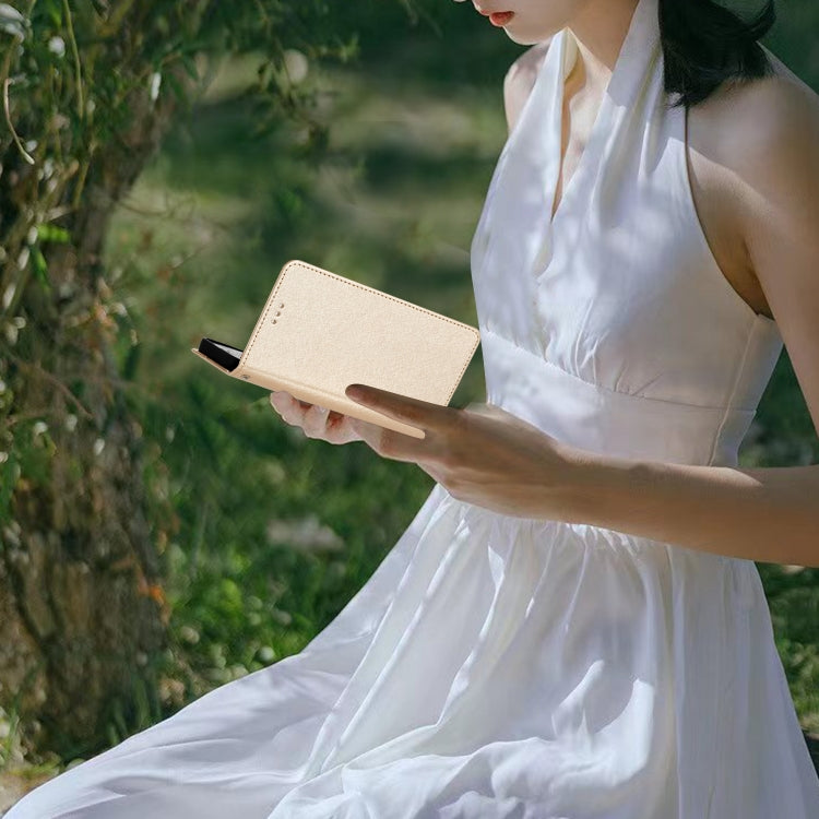 For Google Pixel 9a Silk Texture Horizontal Flip Leather Phone Case