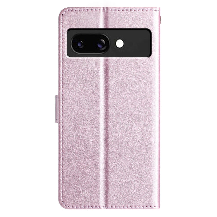 For Google Pixel 9a Silk Texture Horizontal Flip Leather Phone Case
