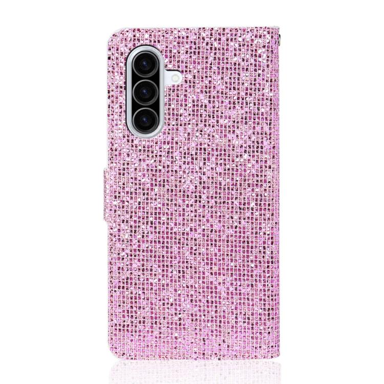 For Samsung Galaxy A57 5G Glitter Powder Filp Leather Phone Case
