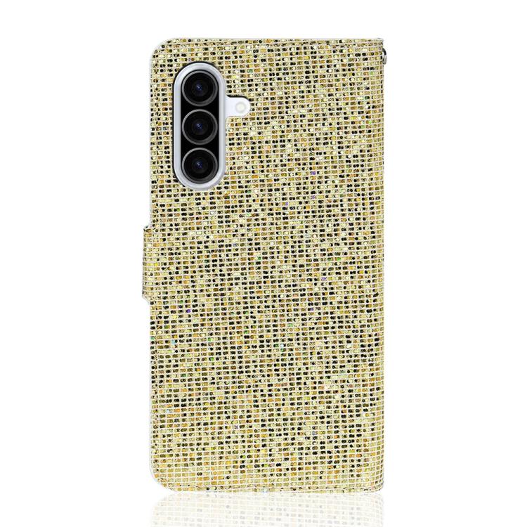 For Samsung Galaxy A57 5G Glitter Powder Filp Leather Phone Case