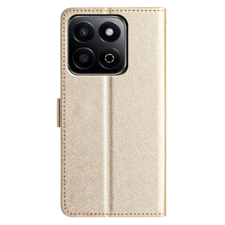 For Honor X7C 4G / 200 Smart Silk Texture Horizontal Flip Leather Phone Case