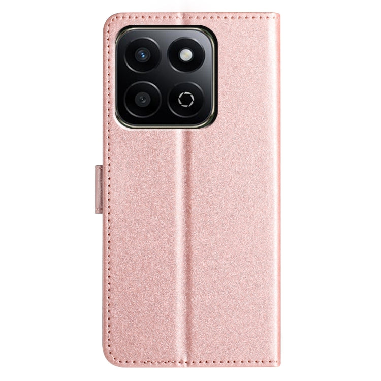 For Honor X7C 4G / 200 Smart Silk Texture Horizontal Flip Leather Phone Case