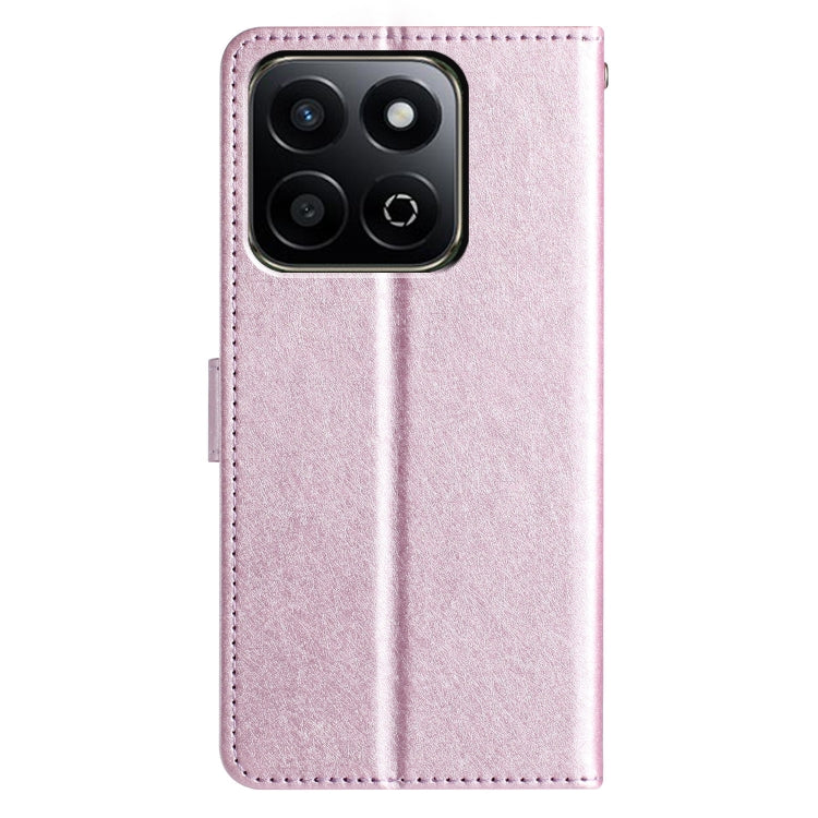 For Honor X7C 4G / 200 Smart Silk Texture Horizontal Flip Leather Phone Case