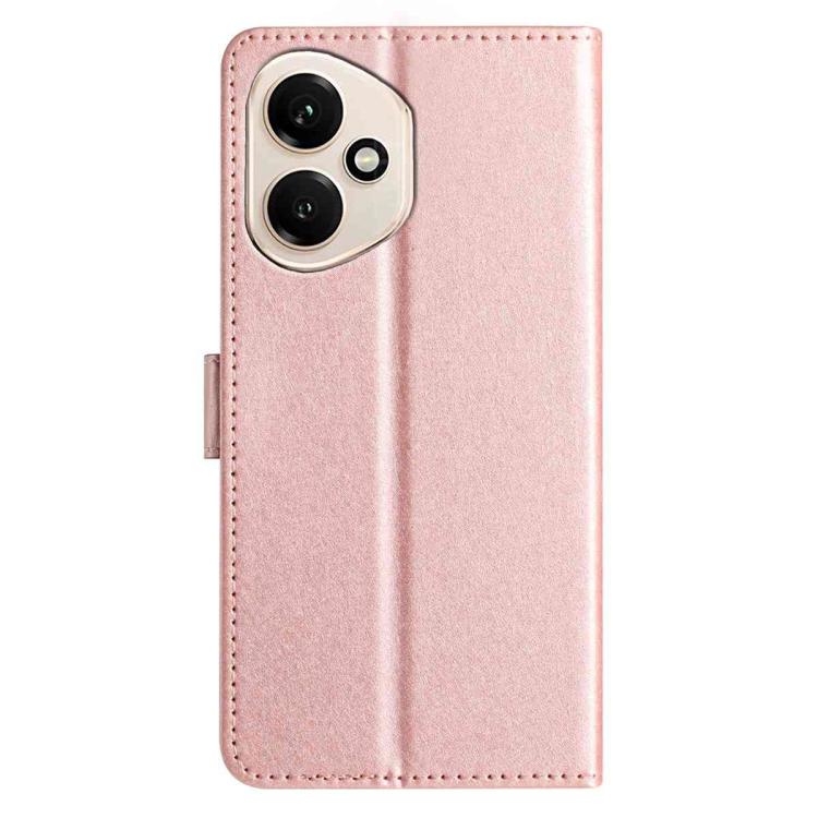For Honor 400 Global 156.5mm Silk Texture Horizontal Flip Leather Phone Case