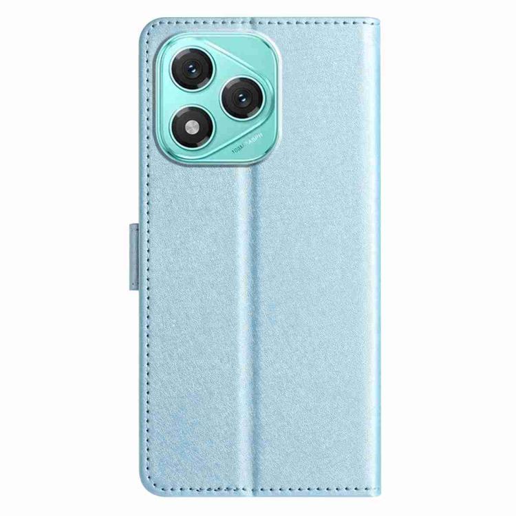 For Honor 400 Lite Global Silk Texture Horizontal Flip Leather Phone Case