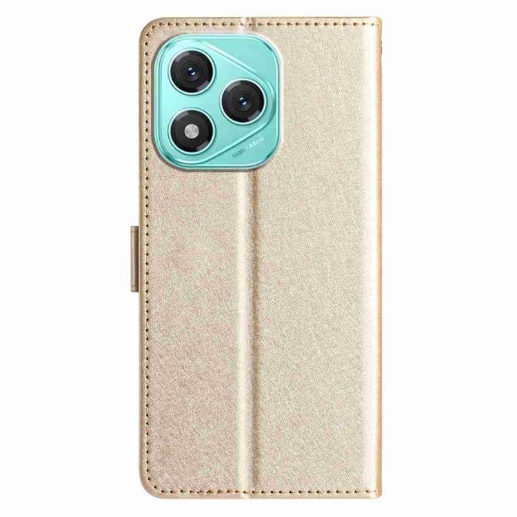 For Honor 400 Lite Global Silk Texture Horizontal Flip Leather Phone Case