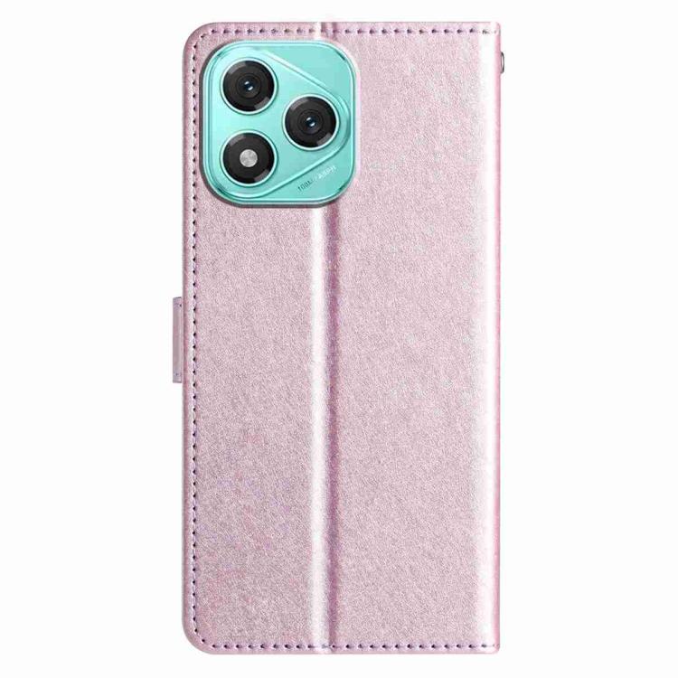 For Honor 400 Lite Global Silk Texture Horizontal Flip Leather Phone Case