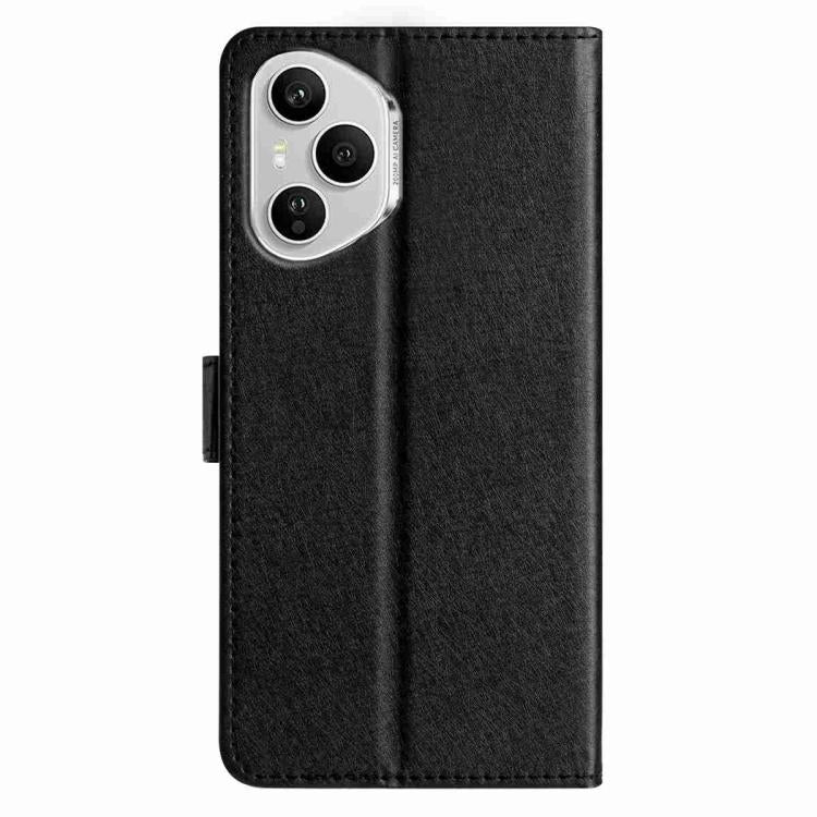 For Honor 400 Pro Global 160.8mm Silk Texture Horizontal Flip Leather Phone Case
