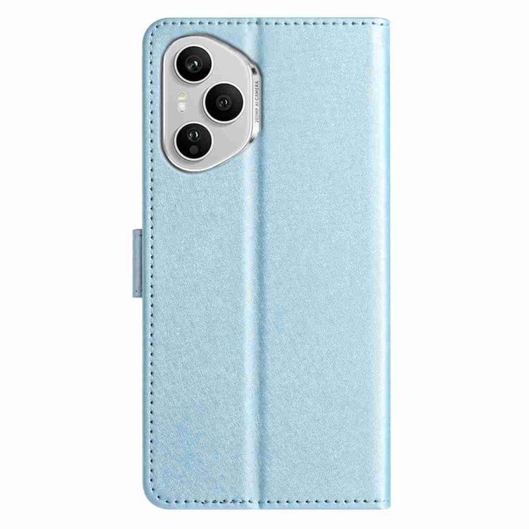 For Honor 400 Pro Global 160.8mm Silk Texture Horizontal Flip Leather Phone Case