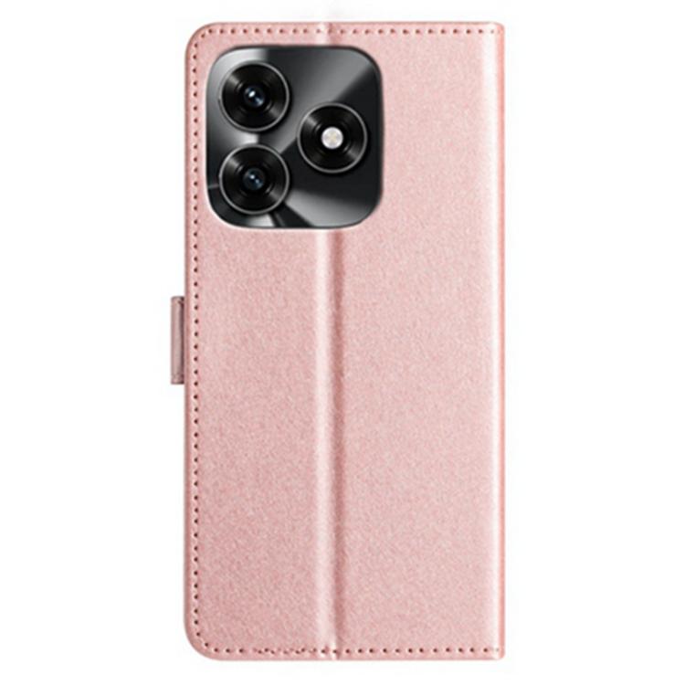 For Honor X5c Plus 4G Global Silk Texture Horizontal Flip Leather Phone Case
