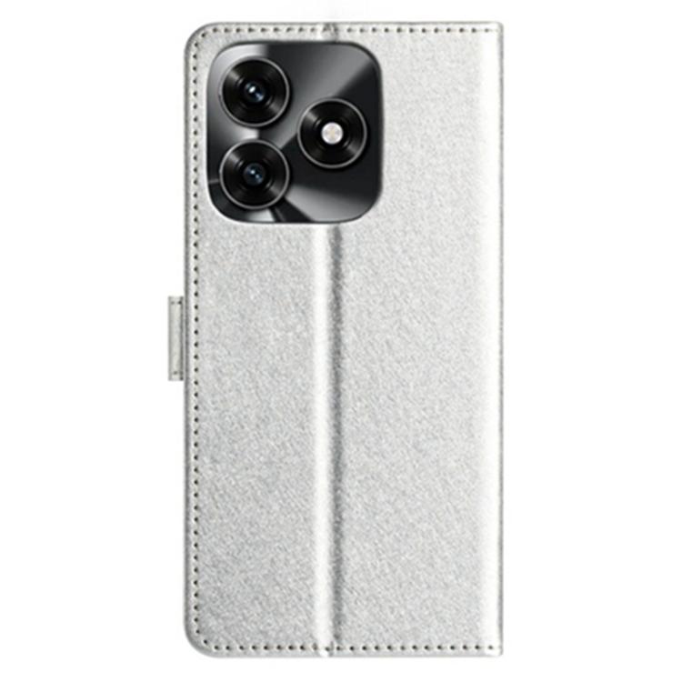 For Honor X5c Plus 4G Global Silk Texture Horizontal Flip Leather Phone Case