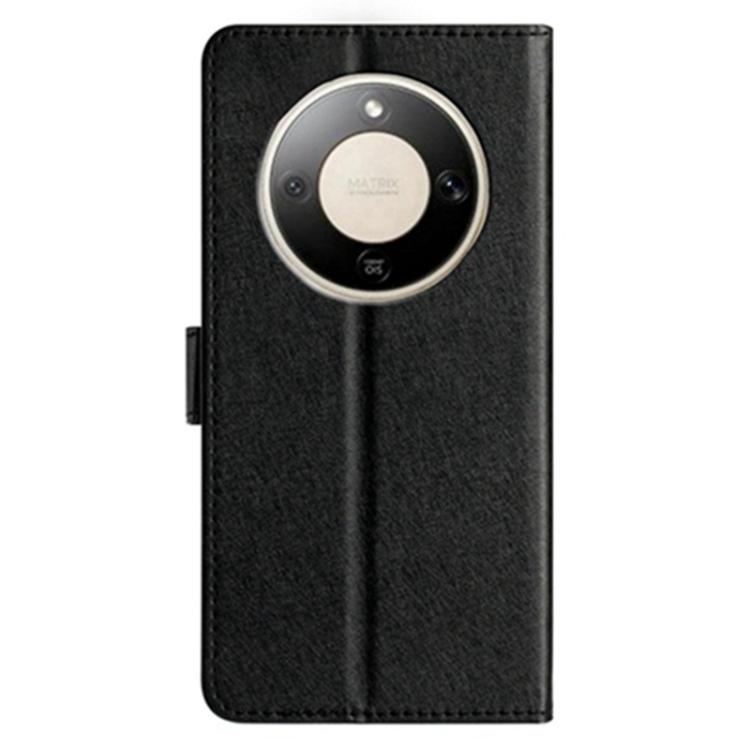 For Honor X9d 5G Global Silk Texture Horizontal Flip Leather Phone Case