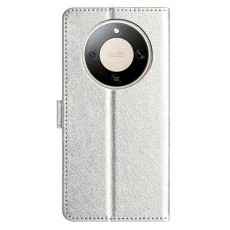 For Honor X9d 5G Global Silk Texture Horizontal Flip Leather Phone Case