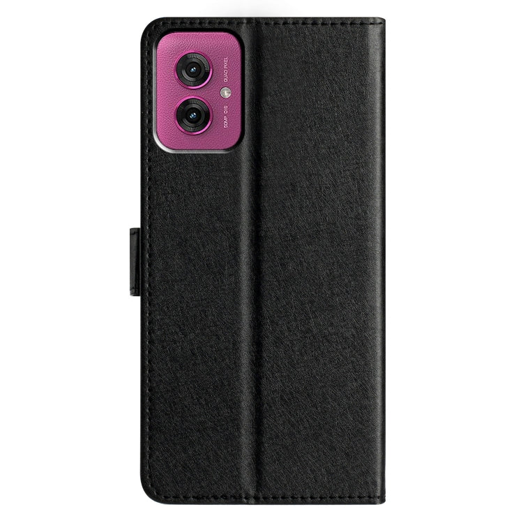 For Motorola Moto G55 Silk Texture Horizontal Flip Leather Phone Case