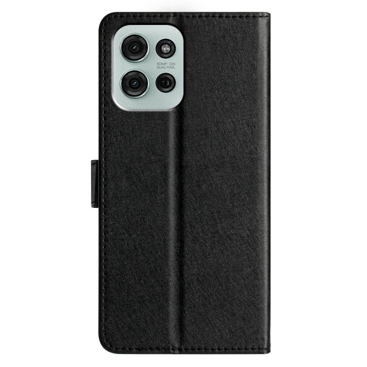 For Motorola Moto G75 Silk Texture Horizontal Flip Leather Phone Case