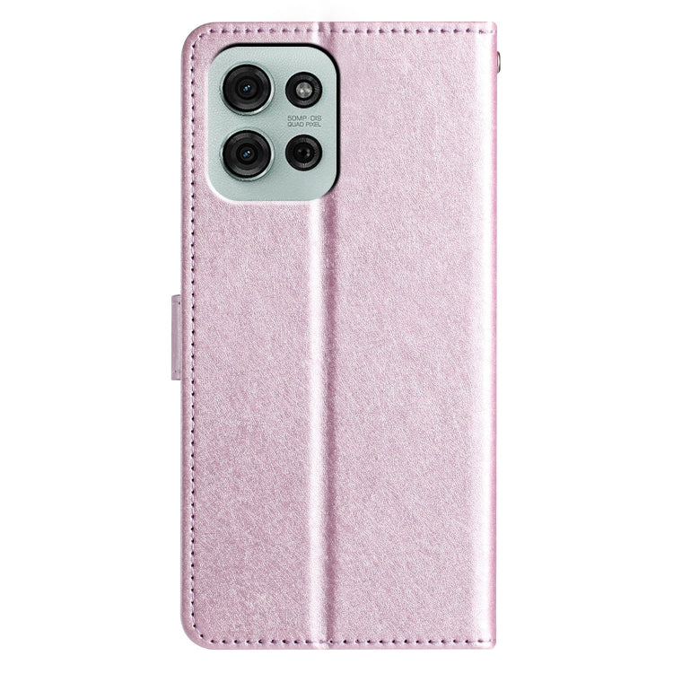 For Motorola Moto G75 Silk Texture Horizontal Flip Leather Phone Case