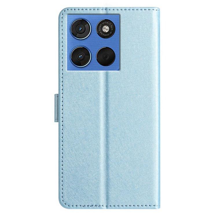 For Motorola Moto G86 Power 5G Silk Texture Horizontal Flip Leather Phone Case