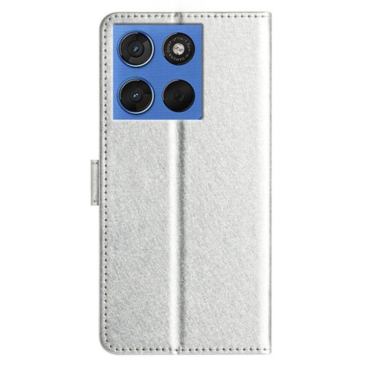 For Motorola Moto G86 Power 5G Silk Texture Horizontal Flip Leather Phone Case