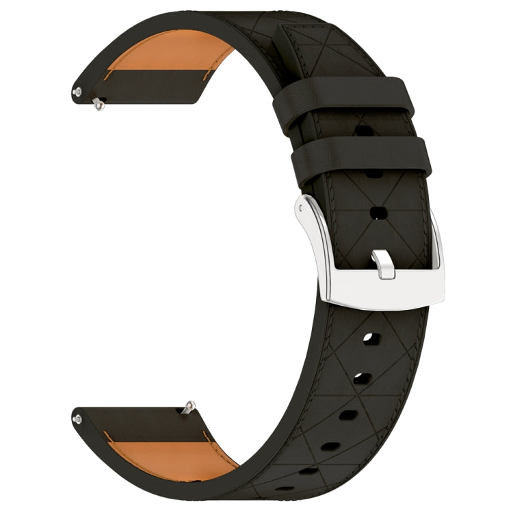 For Huawei Watch GT 5 / GT 5 Pro 46mm Square 22mm Leather Watch Band