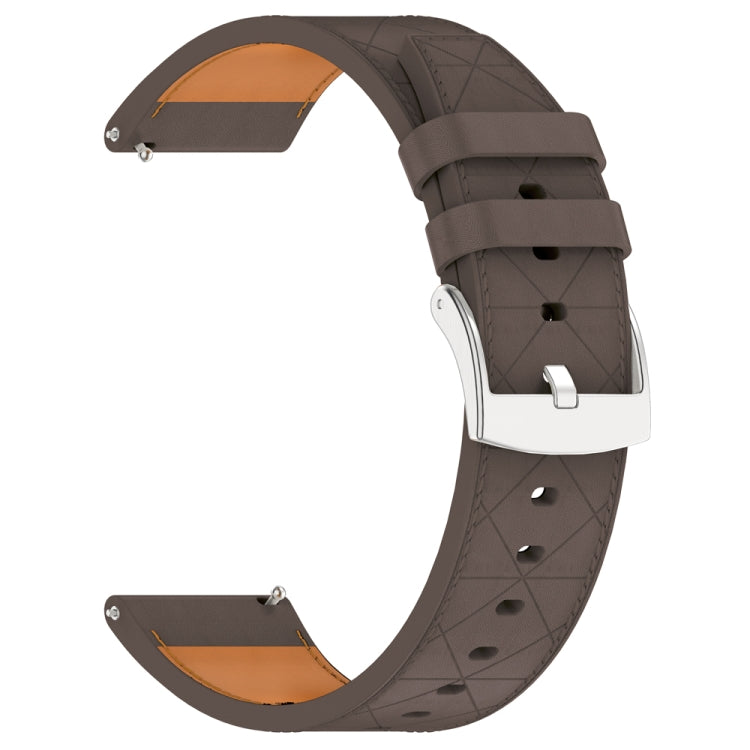 For Huawei Watch GT 5 / GT 5 Pro 46mm Square 22mm Leather Watch Band